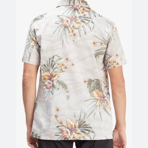 Billabong Sundays Vacation Short Sleeve Vacation Hawaiian Shirt medium - Picture 2 of 10